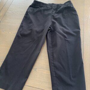 Womens Capris - Black - Medium